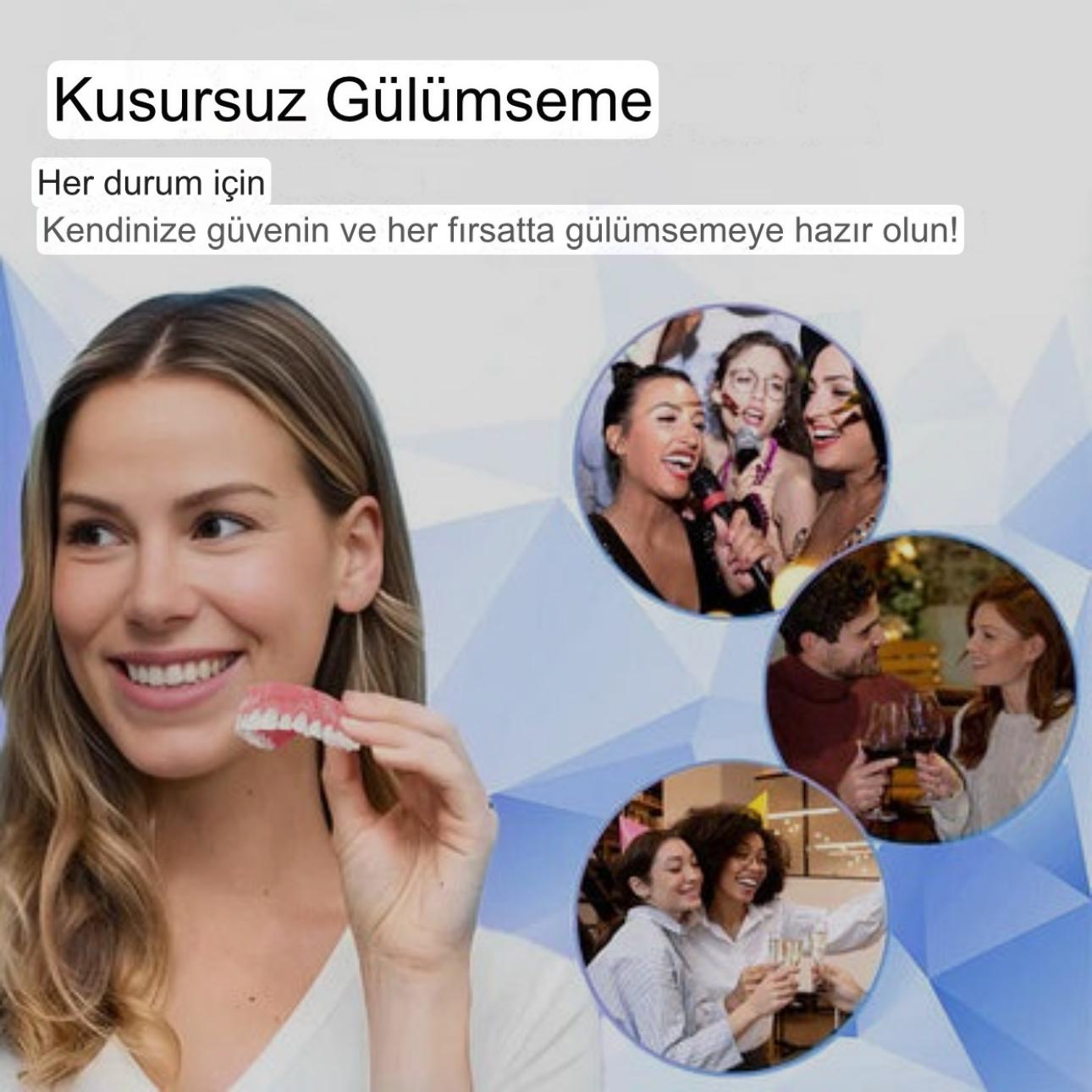 Denture Pluss™ 🦷Gelişmiş Kişiye Özel Tam Protez Seti🦷
