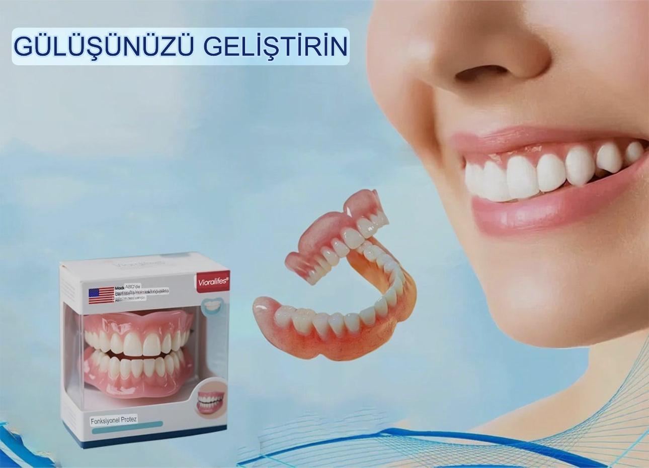 Denture Pluss™ 🦷Gelişmiş Kişiye Özel Tam Protez Seti🦷