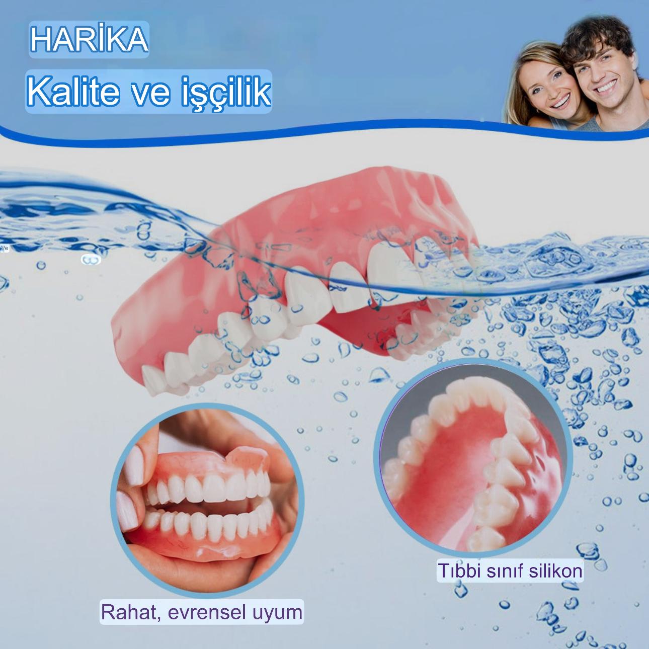 Denture Pluss™ 🦷Gelişmiş Kişiye Özel Tam Protez Seti🦷