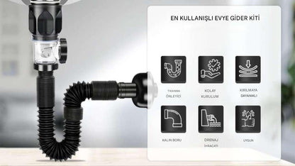 Pluss® Lavabo Koku Önleyici Sistem