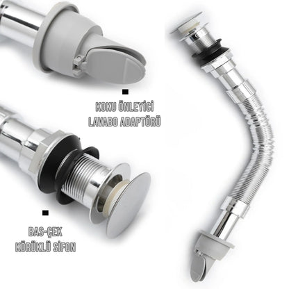 Pluss® Lavabo Koku Önleyici Sistem