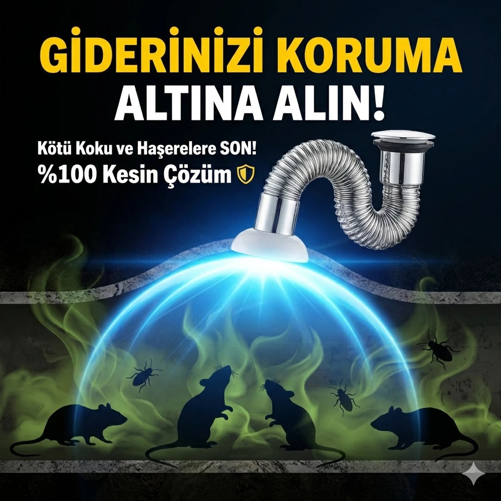 Pluss® Lavabo Koku Önleyici Sistem